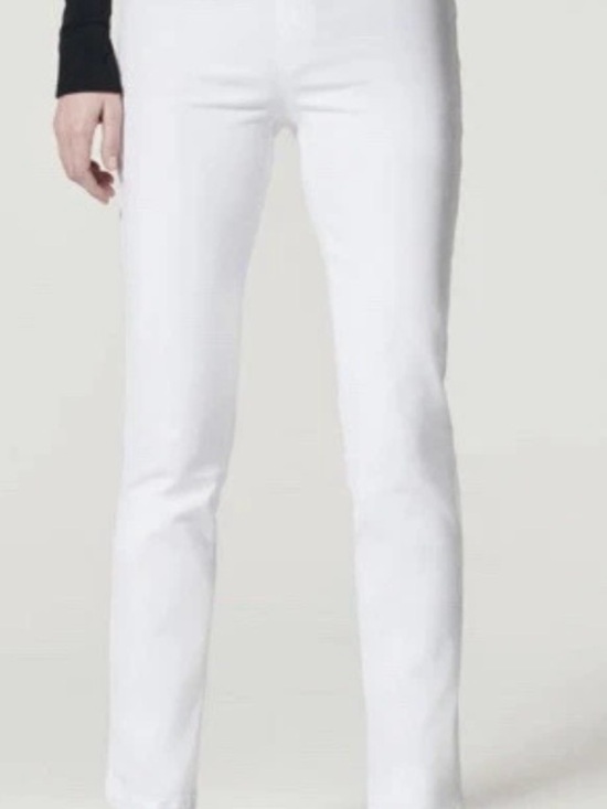 SPANX Denim - SPANX Straight Leg Jeans Pull On White Xl New NWT